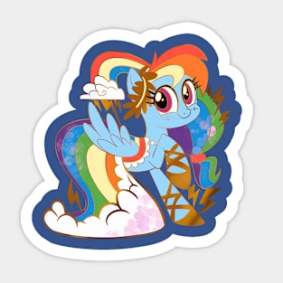 Gala Rainbow Dash Sticker